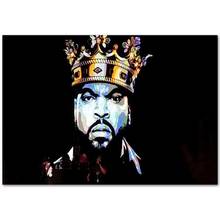 Rap rapper hip hop música estrela cantor cartaz de seda pintura de parede 24x36inch 2024 - compre barato