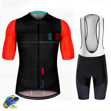 Men's Cycling Jersey Set 2021 mtb Team Bicycle Cycling Clothing Ropa Ciclismo Mtb Mountain Bike Summer Breathable Bib Shorts Set 2024 - buy cheap