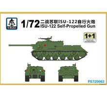 S-model 1/72 PS720063 ISU-122 Self-Propelled Gun Plastic model kit 2024 - buy cheap