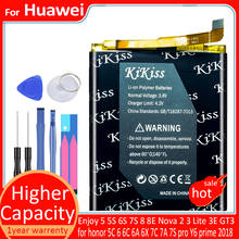 Аккумулятор для Huawei Enjoy 5 5S 6S 7S 8 8E honor 5C 6 6C 6A 6X 7C 7A 7S pro Nova 2 3 Lite 3E GT3 Y6 prime 2018 HB366496ECW аккумулятор 2024 - купить недорого