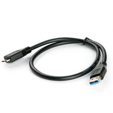 Кабель USB 3,0 type A к Mini B USB3.0 кабель для быстрой синхронизации данных Шнур для внешнего жесткого диска HDD 2024 - купить недорого