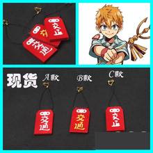 3 tipos de pendientes de Anime para Cosplay, hanako-kun Minamoto Kou, accesorios de PVC Hechos a mano, pendientes de utilería para Halloween 2024 - compra barato