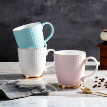 Nórdico cerâmica phnom penh caneca de café café da manhã porcelana caneca leite criativo simples tarde xícara de chá casal água drinkware 2024 - compre barato