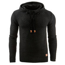 Quality Hoodies Men 2019 Brand Male Long Sleeve Solid Hooded Sweatshirt Mens Hoodie Tracksuit Sweat Coat Casual Sportswear S-5XL 2024 - buy cheap