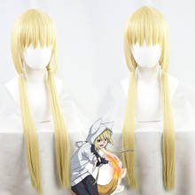 Kemono Jihen Kon Wig Yellow Color Long Cosplay Wigs Heat Resistant Synthetic Cosplay Fancy Ball Props 2024 - buy cheap