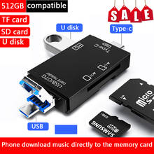 Card Reader Micro USB 2.0 Type C to SD Micro SD TF Adapter Accessories OTG Cardreader Smart Memory SD Card Reader Adapter 2024 - buy cheap