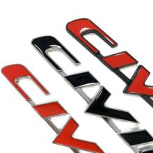 Car 3D Metal Emblem Badge Sticker for Honda Civic Car Rear Tail Trunk Letter Logo Stickers Decals Auto Accessories Car Styling 2024 - buy cheap