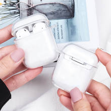 Transparent Silicone Soft TPU Case For AirPods Pro Air Pods 2 1 Clear Silicone Earphone Jelly Case Ultra Thin Cover Fundas 2024 - buy cheap