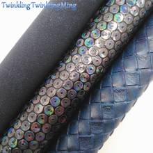 Glitter cinzento fabirc, tela de couro do falso iridescente, folhas de tecido de couro sintético para arco a4 8 "x11" cintilando ming xm409 2024 - compre barato