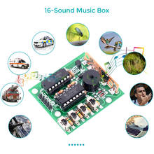 DIY Electronic 16 Music Sound Box DIY Kit Module Soldering Practice Learning Kits for Arduino 2024 - buy cheap