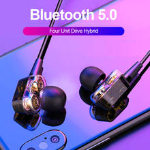 Беспроводные наушники S10, Bluetooth 5,0, HD стерео гарнитура, Hi-Fi, спортивные водонепроницаемые наушники с микрофоном для IPhone x Samsung 2024 - купить недорого