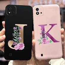 Simple Fashion Letters Case For Oppo Realme C20 Cover C 20 Ultra Slim Soft TPU Back Cover For Realme C20 Phone Cases 6.5'' Coque 2024 - buy cheap