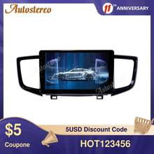 Sistema multimídia automotivo, reprodutor com android 10.0, navegação gps, rádio, gravador, áudio estéreo, para honda pilot 2004-2010 2024 - compre barato