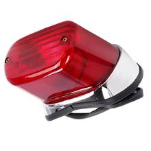Задний стоп-сигнал для мотоцикла из АБС-пластика, красный задний индикатор для мотоцикла, стоп-сигнал для Yamaha Virago XV250 XV400 2024 - купить недорого
