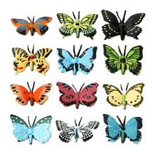 Animal Explorer Simulation Double Wing Artificial Butterfly,PVC Butterflies Action Figure Playset  Animal Model Toys for kids 2024 - buy cheap