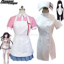 Danganronpa 3 Side: Despair Mikan Tsumiki Cosplay Sexy Nurse Uniform Dress Wigs Cosplay Costume Halloween Costumes For Women 2024 - buy cheap