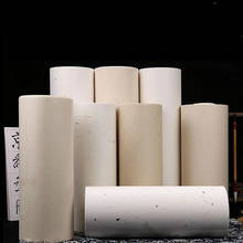 Rollo de papel de caligrafía, papel chino de fibra de plantas de Yunlong, Xuan, para pintar, 100m de grosor, papel de bambú Xuan 2024 - compra barato