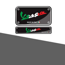3D Motorcycle Decal Made In Italy Sticker Case for Piaggio Vespa GTS GTV LX Sprint Primavera 2024 - buy cheap