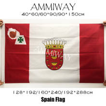 AMMIWAY 90x150cm/128*192cm/160*240cm Spain La Gomera Canary Islands Flags and Banners ESP ES Espana Spainish Spain Printed Flag 2024 - buy cheap