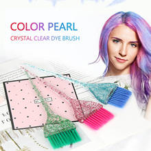 Professional Hair Dye Brush Large Light Color Brush For Hair Salon  Highlight Brush Soft Crystal Texture Hair Syling 2024 - buy cheap