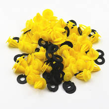 50PCS Auto Door trim panels Fastener clips Car plastic fixed clip For Hyundai Solaris ix35 i30 i40 Tucson CRETA Santa fe kona 2024 - buy cheap