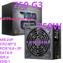 New Original PSU For EVGA 80plus Gold Fully Modular Silent Fan Power Supply Rated 750W Peak 850W Switching Power Supply 750 G3 2024 - buy cheap