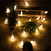 Luzes de led alimentadas por bateria 3m/6m, festão estão, para decoração de natal, festa de casamento, natal, árvore, luzes de fadas 2024 - compre barato