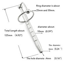 Stainless Steel Penis Insert Toy Urethal Plug Sounding Rod Cock Ring Urethral Sound Dilator Metal Penis Plugs Sex Toys For Men 2024 - buy cheap