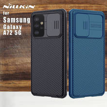 Nillkin-funda protectora de cámara para Samsung Galaxy A72 5G, carcasa trasera con lente para teléfono móvil Samsung A72 5G 2024 - compra barato