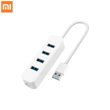Xiaomi Mijia USB3.0 Hub Multi 4 USB Splitter High Speed USB-C Hab TF SD Card Reader All In One For PC Computer Accessories 2024 - buy cheap