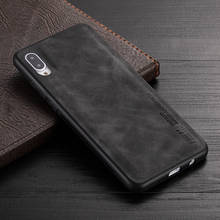 Silicone bumper Case For Huawei P20 Pro enjoy 9 9e plus Y9 2019 leather Case for Huawei Honor 8A Play 3e y6 y7 pro 2019 Case 2024 - buy cheap