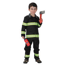 Детский зеленый маленький Пожарный костюм для мальчиков костюм на Хэллоуин Пурим карнавал вечерние НКА Марди Гра наряд 2024 - купить недорого