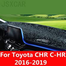 For Toyota CHR C-HR 2016-2019 Dashboard Cover Mat Pad Sun Shade Avoid Light Dash Board Carpet Protector Interior 2024 - buy cheap