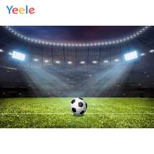 Baby Boy Birthday Party Football Soccer Field Stadium Sports Backdrop Vinyl Photography Background For Photo Studio Photozone 2024 - buy cheap