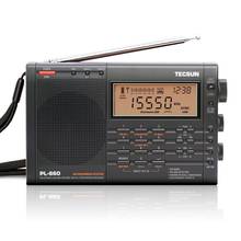 Tecsun-rádio receptor tecsun pl660, versão dupla, rádio fm, mw, sw, lw, vhf 2024 - compre barato