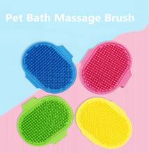 Soft Pet Dog massage bath Brush dog cat bath dog cleaning tool pet supplies pets Washing Gloves 2024 - buy cheap