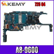 Akemy Brand NEW For HP EliteBook 725 G4 laptop Motherboard 6050A2834801-MB-A01 A8-9600 911737-601 Mainboard 100%TESTED 2024 - buy cheap