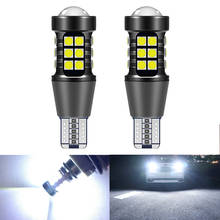 Bombilla automática de alta potencia para coche, luz de marcha atrás T15 W16W 1156, lámpara LED blanca de señal de giro, 7440 P21W BA15S 3030 W21W, 12V, 2 uds. 2024 - compra barato