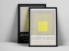 Josef Albers Exhibition Unique Geometric Poster Minimalist Art Canvas Print Abstract Painting Wall Picture for Living Room Decor 2024 - buy cheap