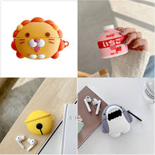 New 3D Cartoon Earphone Case For Huawei Freebuds 4i Case Cute Silicone Cover For Freebuds 4i Earpods Earbuds Case with Keychain 2024 - buy cheap