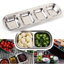 Stainless Steel Barbecue Sauce Dish Condiment Dip Seasoning Bowls Home Kitchen Plates 2024 - buy cheap