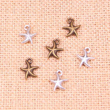 118pcs starfish Charms Zinc alloy Pendant For necklace,earring bracelet jewelry DIY handmade 16*14mm 2024 - buy cheap