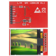 10 PCS1.44 дюймов 1,44 "128*128 цвет TFT Красный ЖК-дисплей модуль экран с SPI серийный модуль задней панели 128X128 Замена 5110 ЖК 2024 - купить недорого