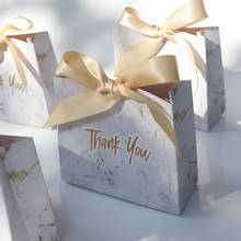 Креативная мраморная коробка конфет, Свадебная подарочная коробка, Мраморная упаковка для шоколада, украшение для благодарности, товары для вечеринок и ленты 2023 - купить недорого