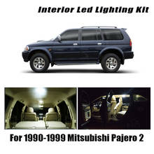 11Pcs For 1990-1998 1999 Mitsubishi Montero Shogun Pajero 2 V31 V32 V33 Canbus Vehicle LED Bulbs Interior Light Package Kit 2024 - buy cheap