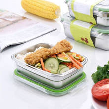 Newest Arrivals Stainless Steel Thermal Insulated Lunch Box Bento Food Container Layer Storage Boxes for drop shipping 2024 - buy cheap