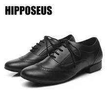 HIPPOSEUS-zapatos de baile latino para hombre y niño, zapatos de baile de salón para mujer, calzado moderno para Tango, Jazz, sandalias para práctica de Salsa 2024 - compra barato