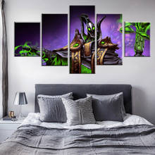Canvas Pictures Wall Art Home Decorative Modular Framework 5 Pieces DotA 2 Paintings For Living Room HD Prints Game Posters 2024 - buy cheap