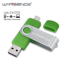 WANSENDA Dual OTG Usb Flash Drive 128GB High Speed Pen Drive 8GB 16GB 32GB 64GB Pendrivs Usb 2.0 Memory Stick Flash Drive 2024 - buy cheap