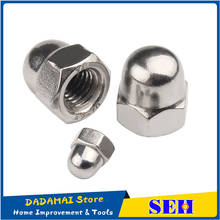 M3 M4 M5 M6 M8 M10 M12 M14 M16 304 Stainless Steel Hex Acorn Nut Cap Decorative 2024 - buy cheap